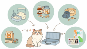 【貓咪寄宿行李清單懶人包】貓咪住旅館前你一定要帶的5大行李重點！